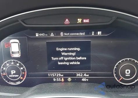 2017 Audi Q7 2.0T Premium z USA, uszkodzony, nr VIN WA1LHAF71HD055491